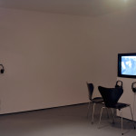 Cammisa Buerhaus, "Private Lives", 2014 (left) and Joan La Barbara, "She is Always Alone", 1979 (right)