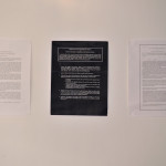 Ultra-Red, Protocols for the Wojnarowicz Object, or What is the Sound of Building Up and Tearing Down?, 2012, Laserjet prints on paper Dimensions variable, Courtesy the artists